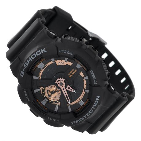 Часы мужские наручные Casio "G-Shock", цвет: черный. GA-110RG-1A