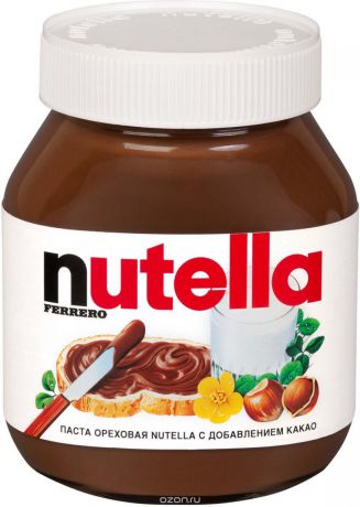 Паста ореховая Nutella с добавлением какао, 180 г