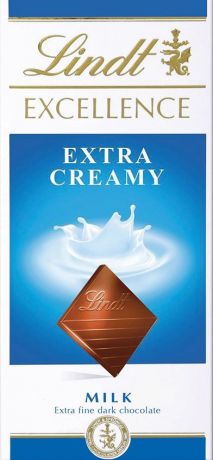 Lindt Excellence молочный шоколад, 100 г