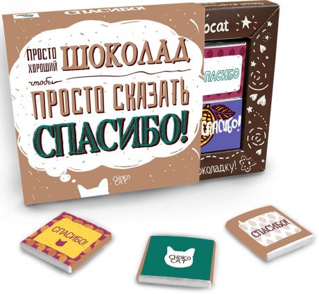 Chokocat Спасибо молочный шоколад, 60 г