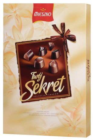 Mieszko Твой Секрет набор шоколадных конфет, 324 г