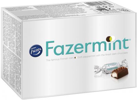 Fazer Fazermint Шоколадные конфеты с мятной начинкой, 150 г