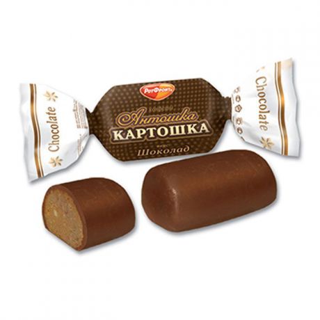 Рот Фронт "Антошка картошка" конфеты вкус шоколад, 250 г