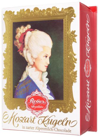 Reber Mozart Kugeln конфеты с молочным шоколадом, 120 г