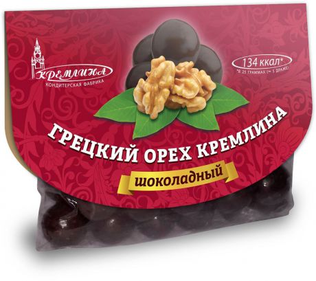 Кремлина Грецкий орех в шоколаде, 135 г