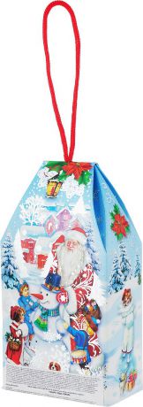 Сладкий новогодний подарок Подарки Деда Мороза, голубой, 350 г
