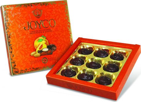 JOYCO Набор шоколадных конфет "Сухофрукт персика в шоколаде", 190 г