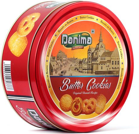 Danima сливочное индийское печенье, 340 г