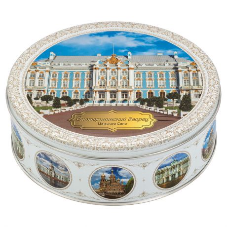 Сладкая Сказка Monte Christo "Санкт-Петербург. Екатерининский дворец" печенье со сливочным маслом, 400 г