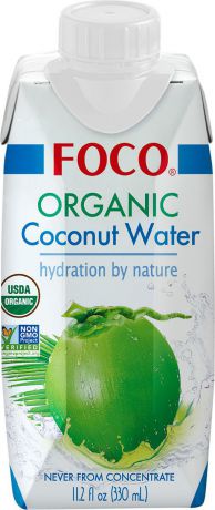Foco Органическая кокосовая вода, 330 мл
