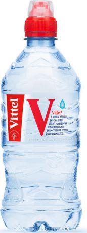 Vittel вода минеральная негазированная гидрокарбонатно-сульфатная магниево-кальциевая, 0,75 л
