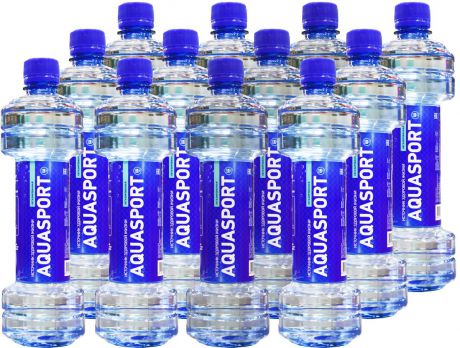 Вода питьевая AquaSport "Источник здоровой жизни", 500 мл, 12 шт