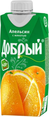 Нектар Добрый Апельсиновый, 0,33 л