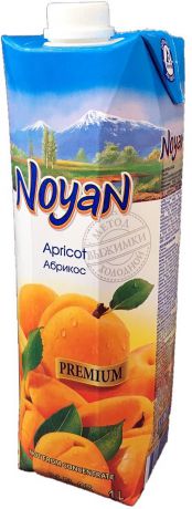 Noyan Абрикосовый нектар Premium, 1 л