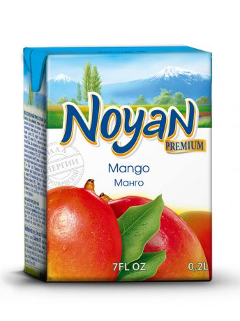 Нектар манго Noyan Premium, 200 мл
