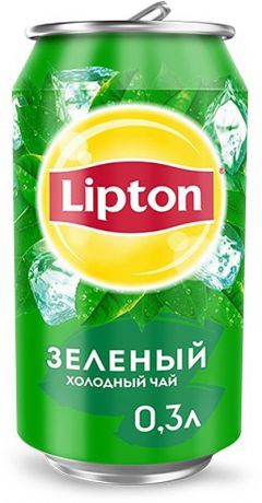 Lipton Ice Tea Зеленый холодный чай, 0,33 л