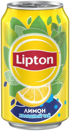 Lipton Ice Tea Лимон холодный чай, 0,33 л