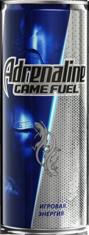 Adrenaline Game Fuel энергетический напиток, 0,25 л