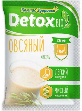 Кисель Компас Здоровья Detox Bio Diet, овсяный, 25 г