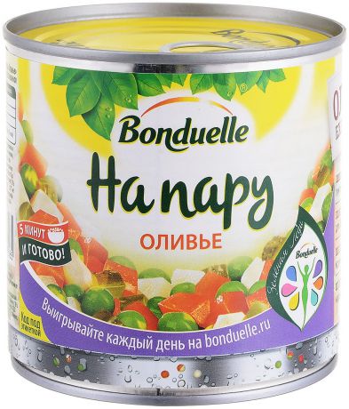 Bonduelle оливье "На пару", 310 г