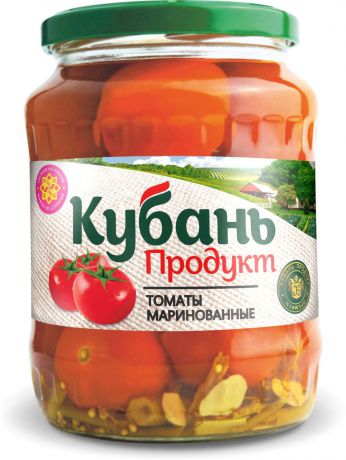 Кубань Продукт томаты маринованные, 680 г