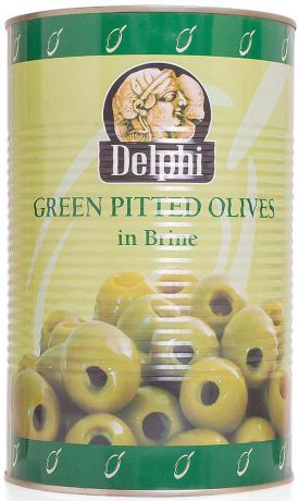 Delphi Оливки без косточек в рассоле Atlas, 4,25 кг