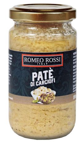 Romeo Rossi паштет из артишоков, 180 г