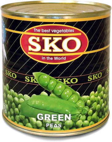 SKO Горошек зеленый консервированный, 420 г