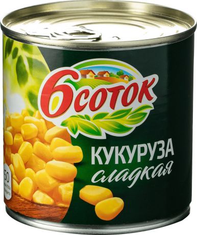 Шесть соток Кукуруза, 340 г