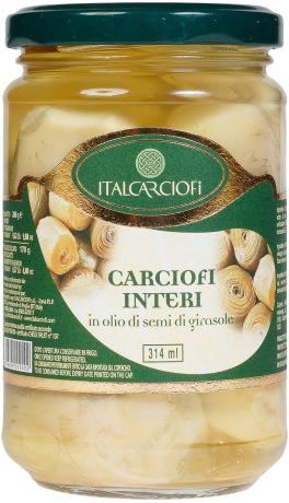 Артишоки целые в масле ItalCarciofi, 280 г