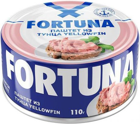 Fortuna паштет из тунца, 110 г