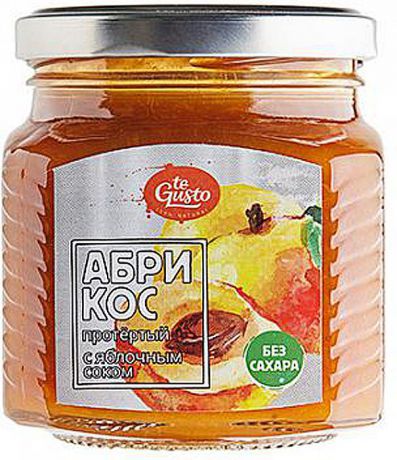 Абрикос протёртый с яблочным соком te Gusto, 300 г