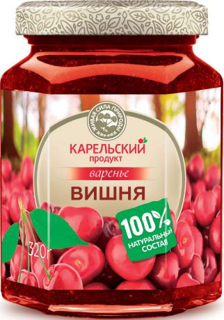 Карельский продукт Варенье из вишни, 320 г