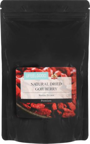 UFEELGOOD Organic Goji Premium Berry органические ягоды годжи, 200 г