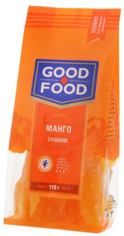 Good Food манго сушеное, 110 г