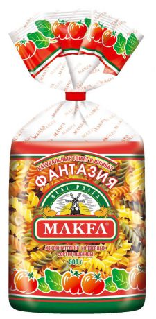 Makfa спирали фантазия, 500 г