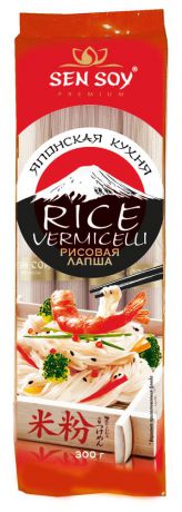 Sen Soy Лапша рисовая Rice Vermicelli, 300 г