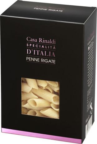 Casa Rinaldi Паста Пенне ригате из Калабрии ручной работы, 500 г