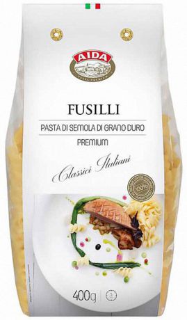 Aida Fusilli спираль, 400 г