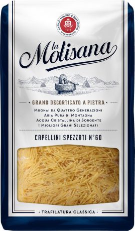 La Molisana Capellino Spezzato вермишель макаронные изделия, 500 г