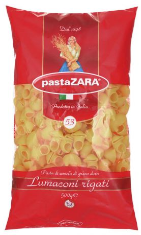 Pasta Zara Улитки макароны, 500 г