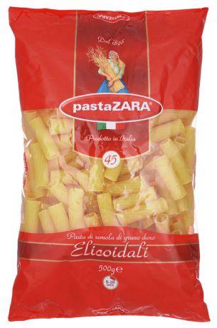 Pasta Zara Трубка рифленая макароны, 500 г