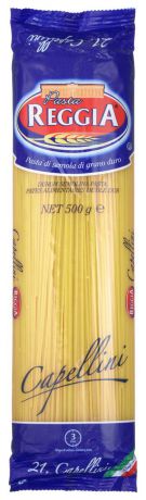 Pasta Reggia Спагетти тонкие макароны, 500 г