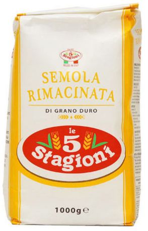 5 Stagioni Semola Di Grano Duro мука из твердых сортов пшеницы, 1 кг