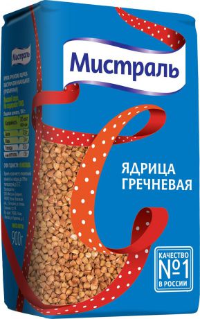 Мистраль Гречка ядрица, 900 г