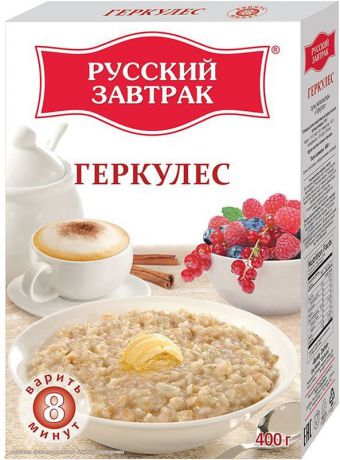 Русский Завтрак хлопья геркулес, 400 г