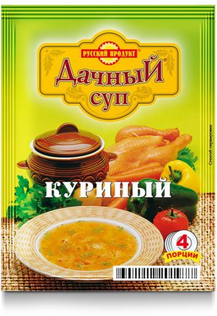 Русский продукт Суп куриный, 25 шт 60 г