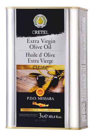 Cretel Extra Virgin масло оливковое P.D.O. Messara, 3 л