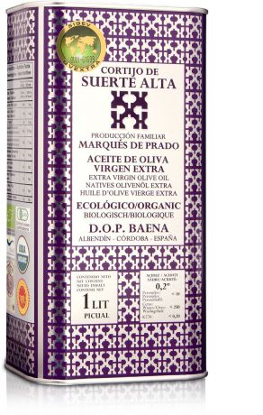 Suerte Alta Пикуаль оливковое масло Extra Virgin, 1 л