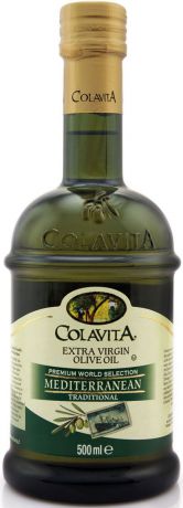 Colavita масло оливковое нерафинированное высшего качества Extra Virgin Mediterranean, 500 мл
